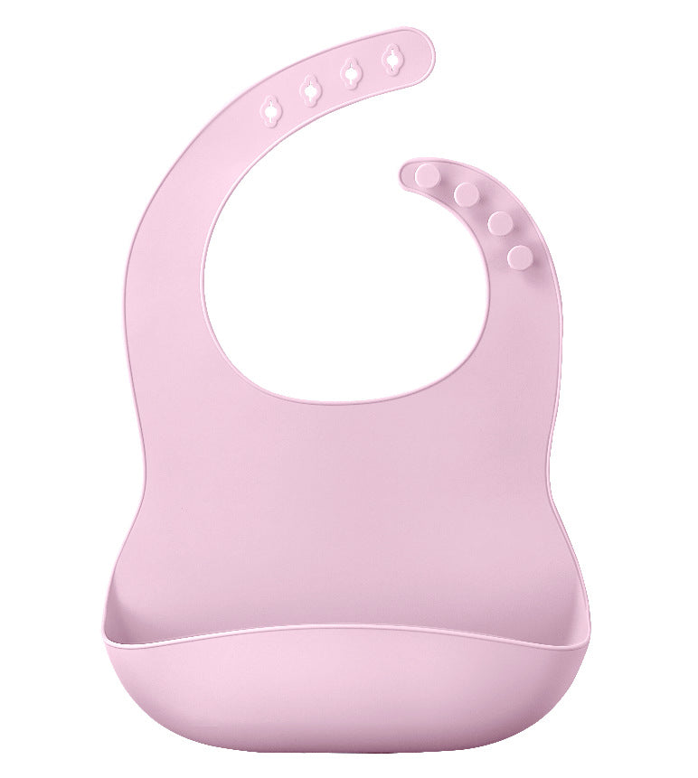 Bavoir en Silicone pour Bébé – Imperméable, Réutilisable et Facile à Nettoyer