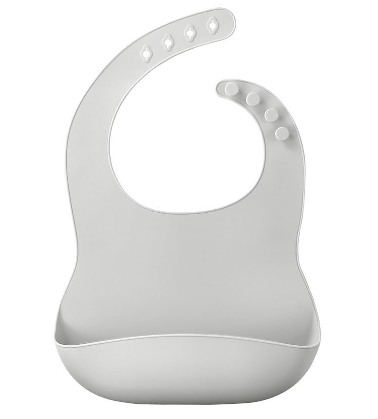 Bavoir en Silicone pour Bébé – Imperméable, Réutilisable et Facile à Nettoyer