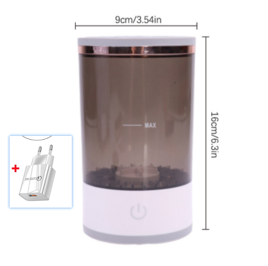 Nettoyeur de Pinceaux de Maquillage – Nettoyage Rapide, Séchage Efficace et Réutilisable