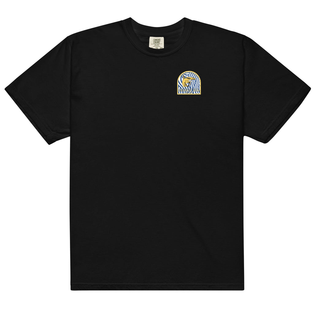 T-shirt Homme Épais – Imprimé Requin Marteau, Style Décontracté Premium