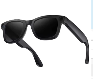 Lunettes Intelligentes avec Caméra IA – Smart Glasses Connectées, Capture Photo/Vidéo et Fonctions Assistées