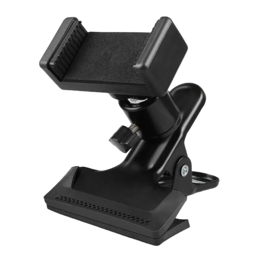 Support de Téléphone pour Guitare – Clip Réglable pour Partition, Tablatures et Enregistrement