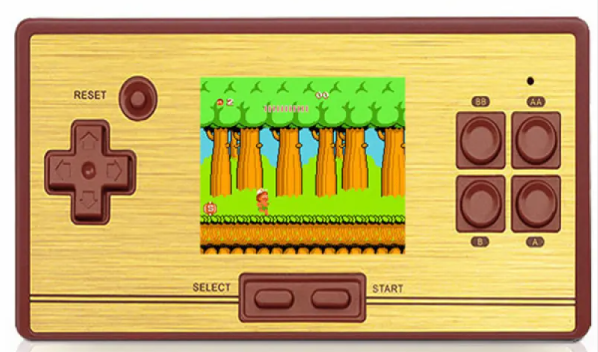 Console de Jeu Portable – Écran HD, Jeux Intégrés, Rechargeable, Idéale pour Enfants et Adultes