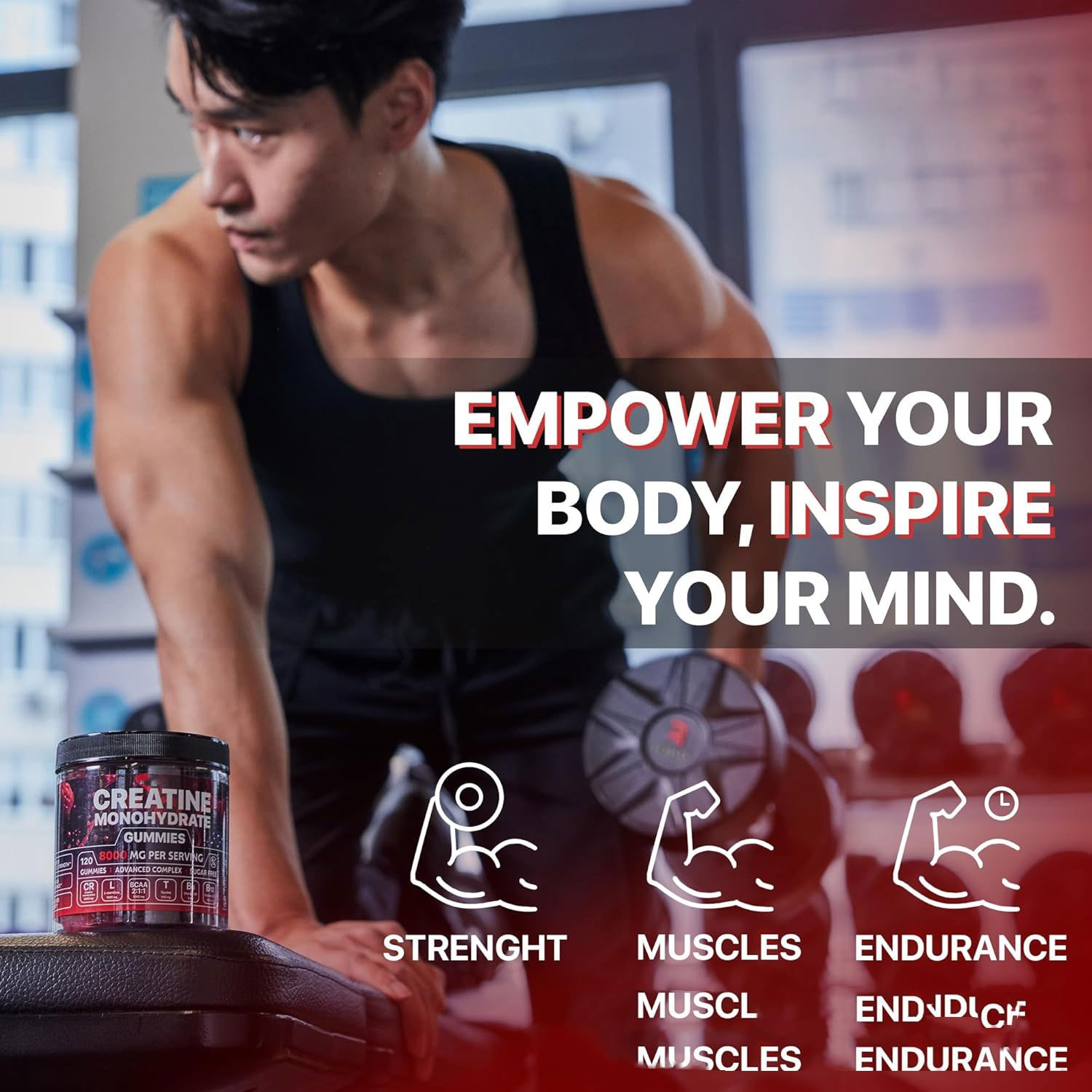 Gummies pour le Soutien Musculaire – Complément Alimentaire Pratique au Goût Agréable