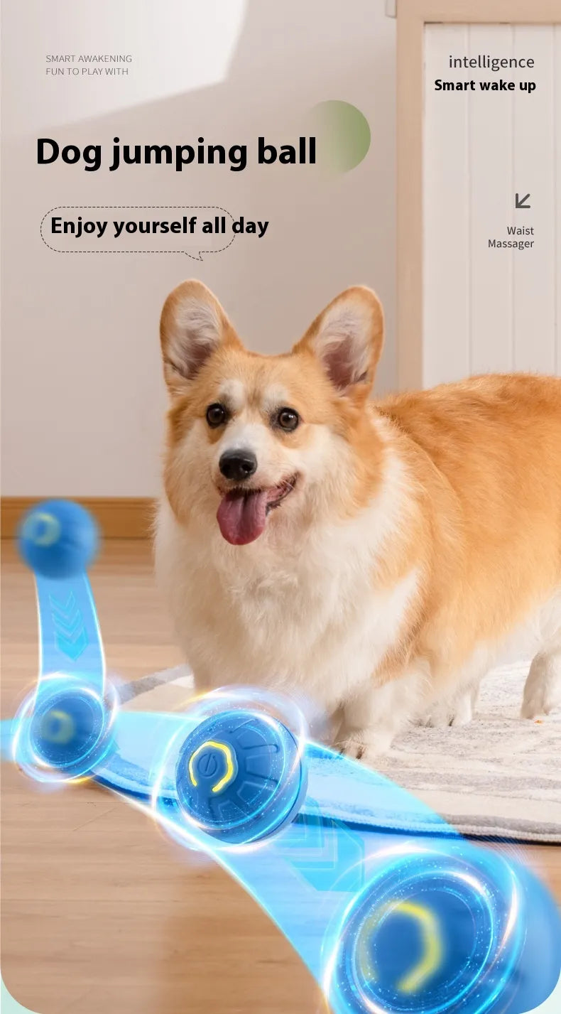 Balle Interactive Intelligente pour Chien – Jouet Automatique, Rechargeable et Résistant