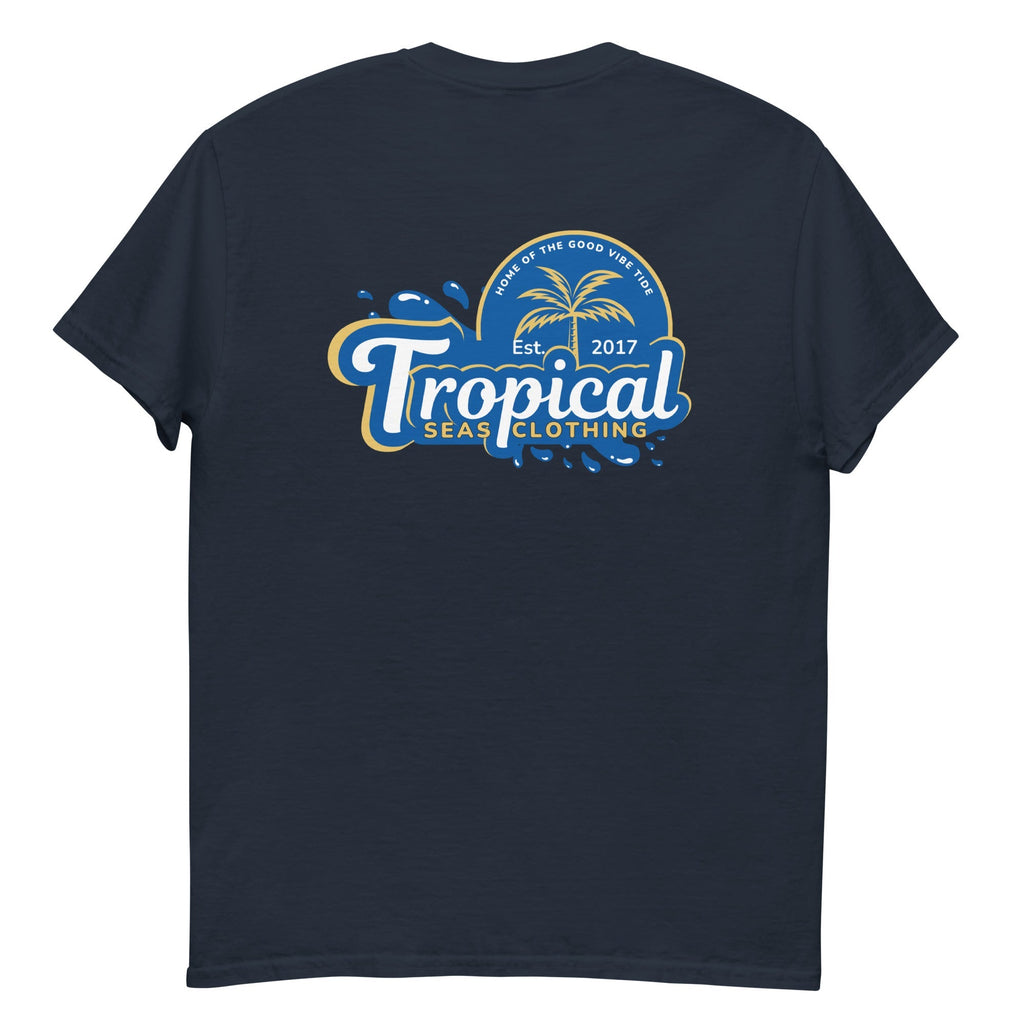 T-shirt Tropical Homme/Femme – Style Décontracté, Imprimé Tropical