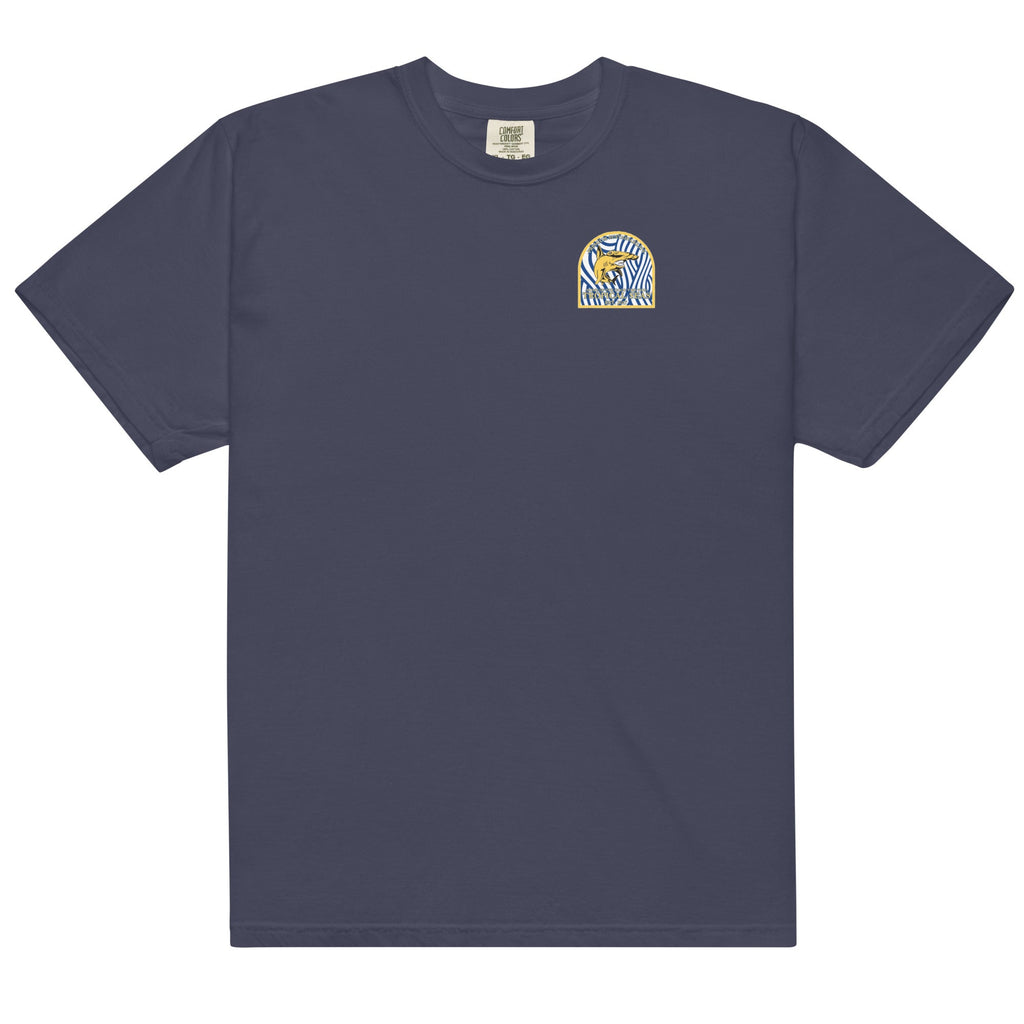 T-shirt Homme Épais – Imprimé Requin Marteau, Style Décontracté Premium
