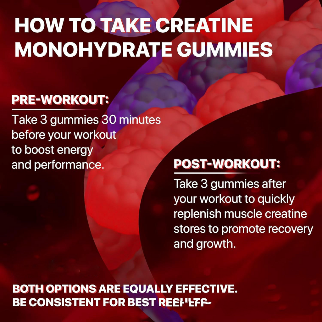Gummies pour le Soutien Musculaire – Complément Alimentaire Pratique au Goût Agréable