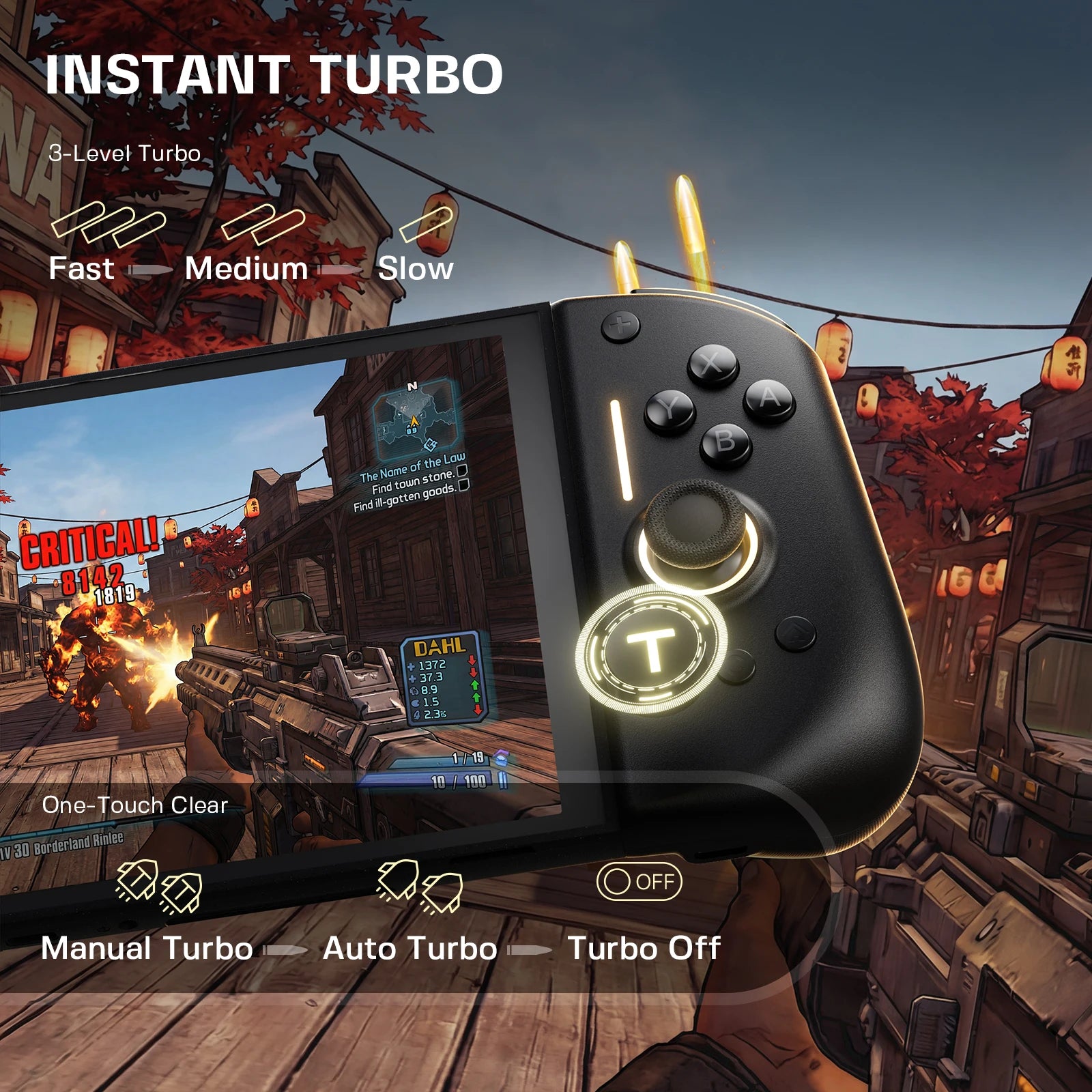 Manette sans fil NYXI Hyperion 3 pour Nintendo Switch 2
