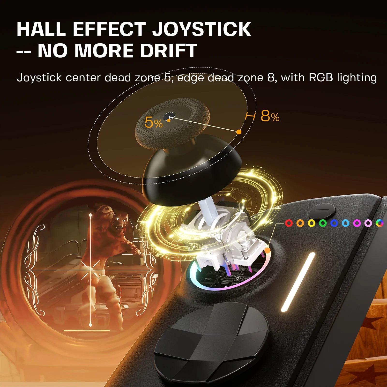 Manette sans fil NYXI Hyperion 3 pour Nintendo Switch 2