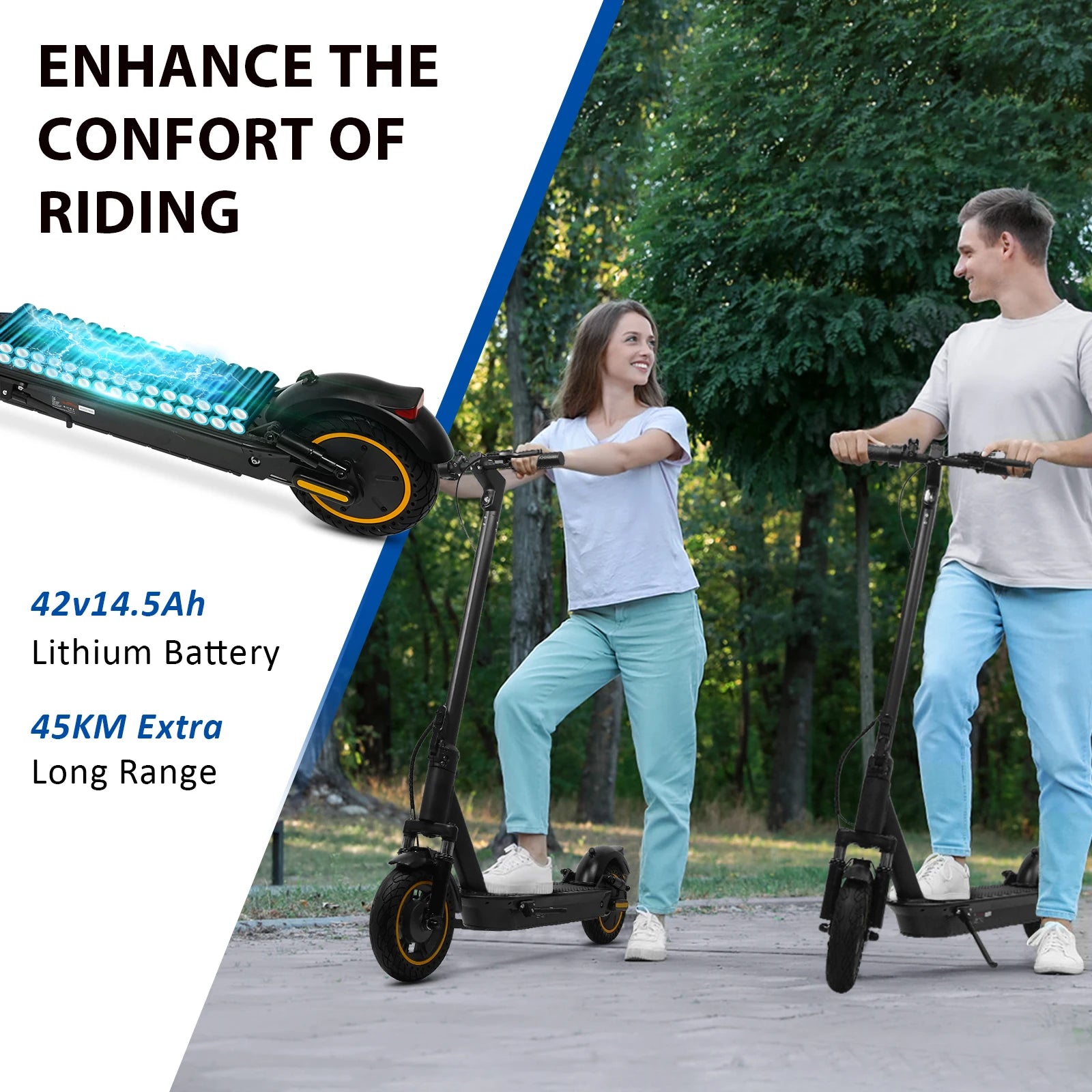 Trottinette électrique AOVOPRO TX01 2026 – 350W/500W, grande autonomie, Smart APP