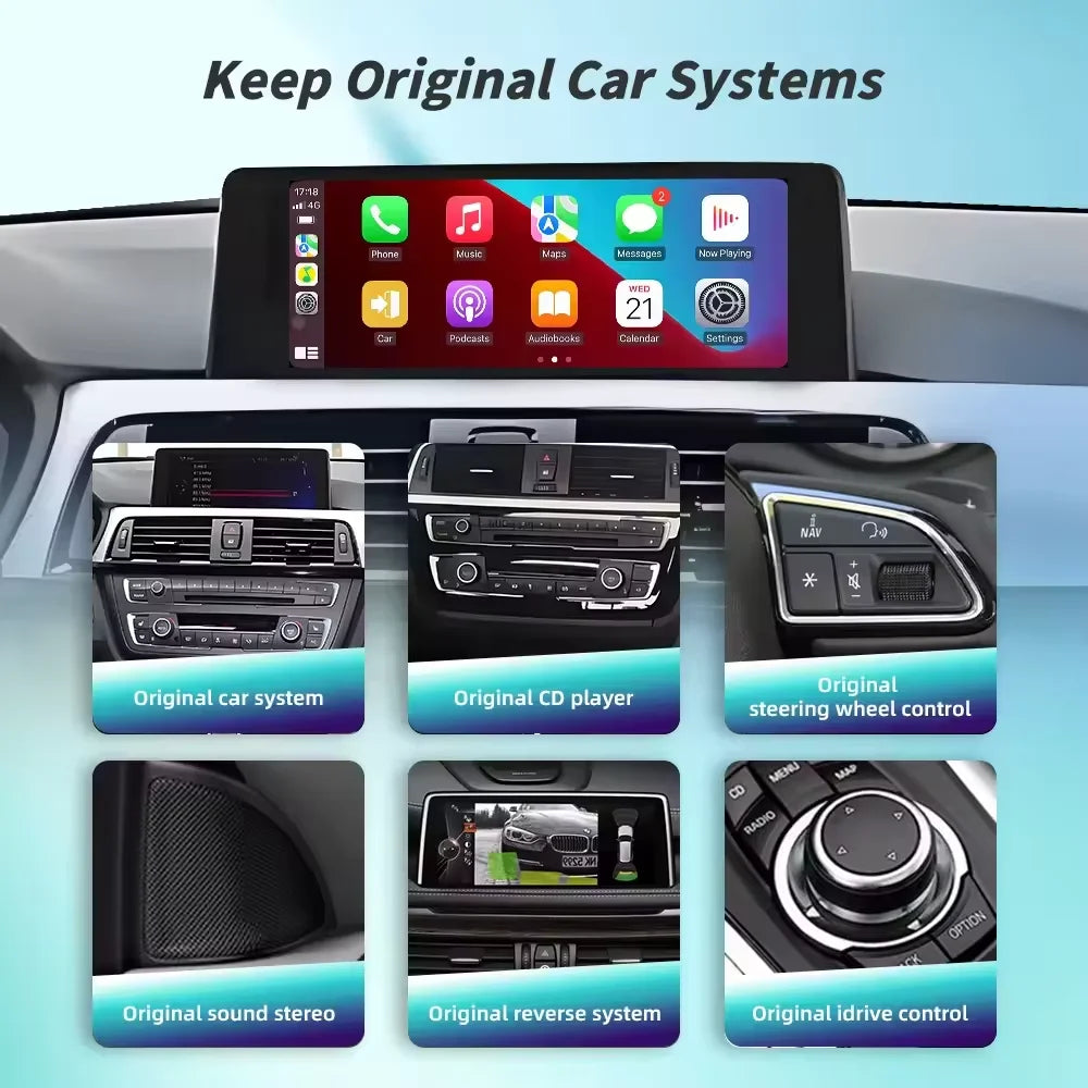 Module CarPlay & Android Auto sans fil pour BMW – Intégration OEM