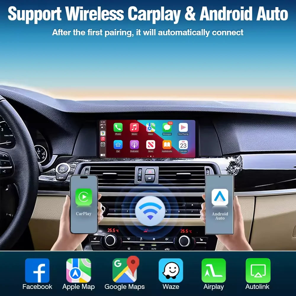 Module CarPlay & Android Auto sans fil pour BMW – Intégration OEM