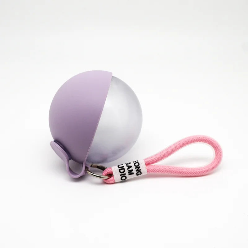 Gourde Portable pour Chien et Chat avec Gamelle Intégrée – Distributeur d’Eau Pliable en Silicone et Boîte à Nourriture