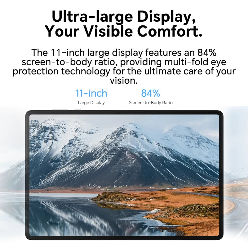 HONOR Pad X8a – Tablette Wi-Fi 11" FHD avec batterie 8300 mAh