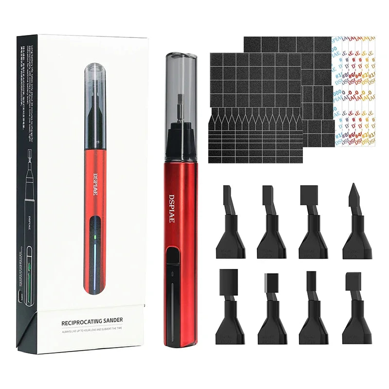 Ponceuse électrique de précision DSPIAE ES-A – Stylo de ponçage pour modélisme et bricolage
