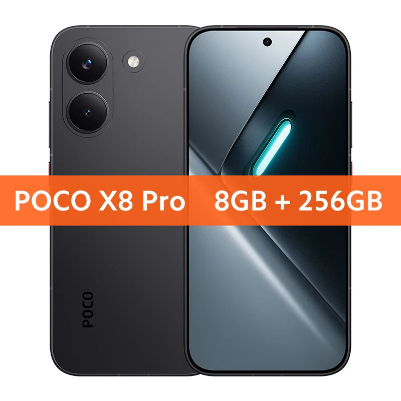 POCO X8 Pro – Smartphone 5G, 6500 mAh, Charge 100 W, Appareil photo 50 MP