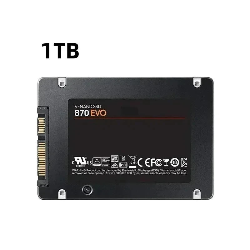 SSD SATA 2,5" Haute Vitesse – 500 Go, 1 To ou 2 To pour PC et ordinateur portable