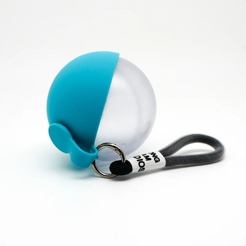 Gourde Portable pour Chien et Chat avec Gamelle Intégrée – Distributeur d’Eau Pliable en Silicone et Boîte à Nourriture