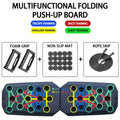 Planche de Push-Up Pliable Multifonction – Ensemble Portable pour Musculation, Entraînement de la Poitrine, des Bras, du Dos et des Abdominaux