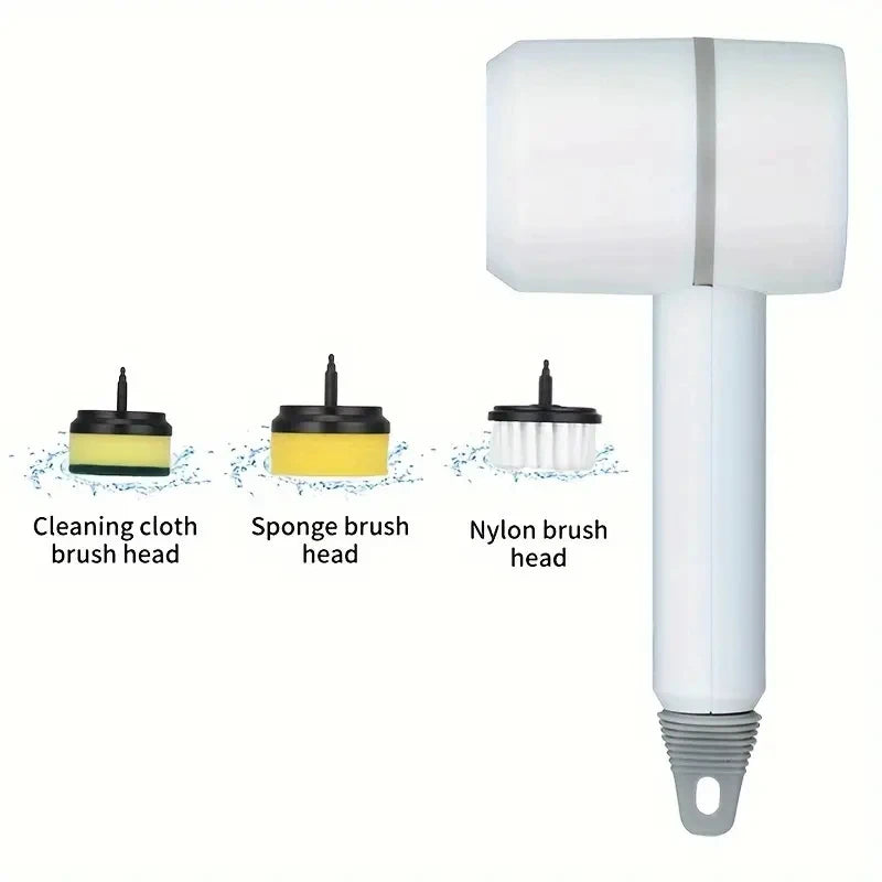 Brosse de nettoyage électrique sans fil 3-en-1 OLOEY – Nettoyeur rotatif multifonction