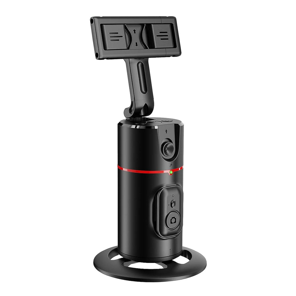 Trépied Intelligent à Suivi Automatique du Visage 360° – Support de Téléphone avec Contrôle par Gestes, Sans Application, Idéal pour Vidéos et Live Streaming