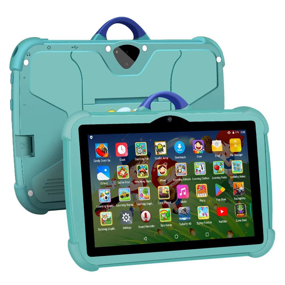 Tablette enfant 7" Android 13 – 4 Go RAM, 64 Go de stockage