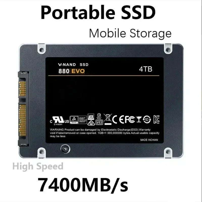 SSD 880 EVO SATA 2,5" – 2 To / 4 To Haute Vitesse