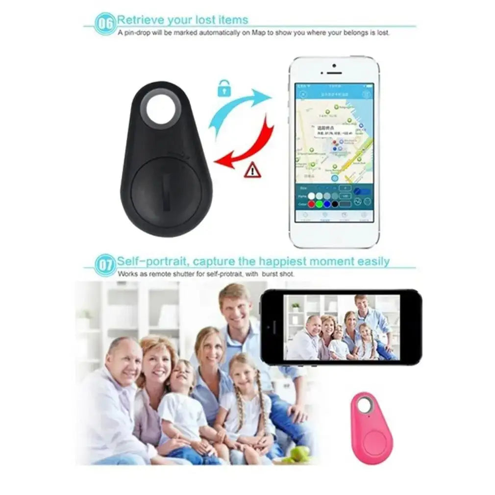 Mini Traceur GPS Bluetooth Sans Fil – Localisateur Intelligent Anti-Perte pour Clés, Portefeuille, Sac, Enfant et Animaux, Compatible iOS & Android (1 à 5 Pièces)