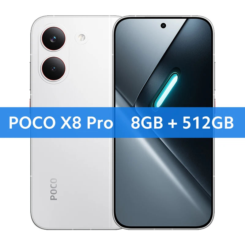 POCO X8 Pro – Smartphone 5G, 6500 mAh, Charge 100 W, Appareil photo 50 MP