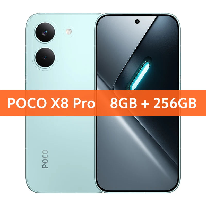 POCO X8 Pro – Smartphone 5G, 6500 mAh, Charge 100 W, Appareil photo 50 MP