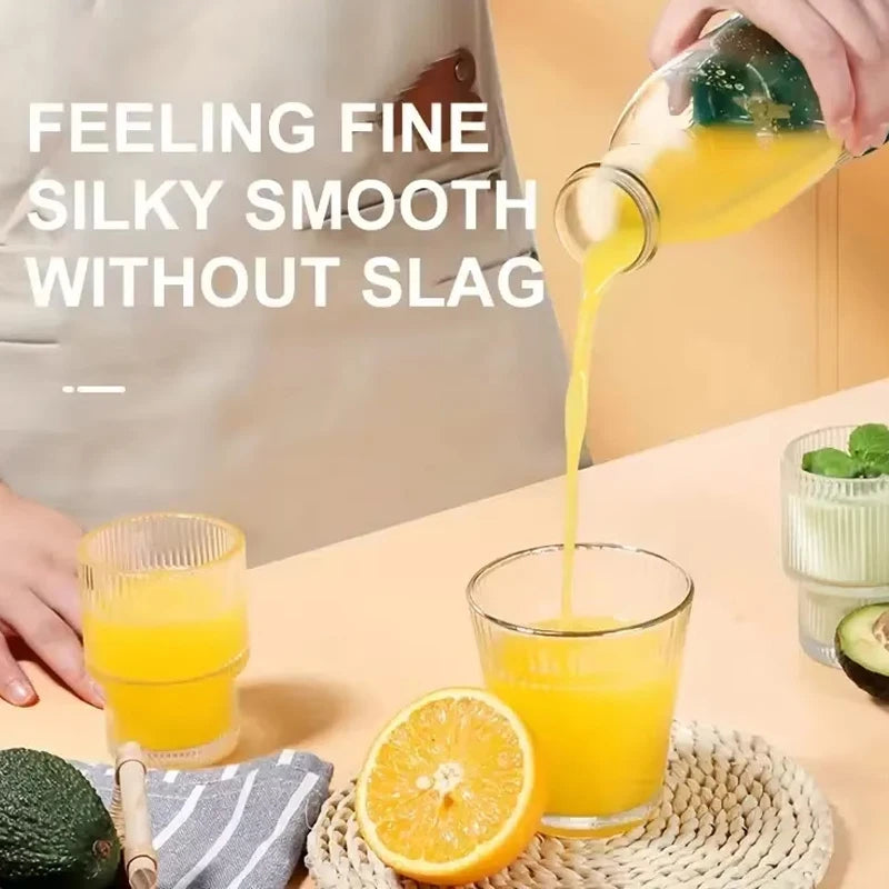 Blender portable USB 6 lames – Mixeur électrique pour smoothies, jus et milkshakes