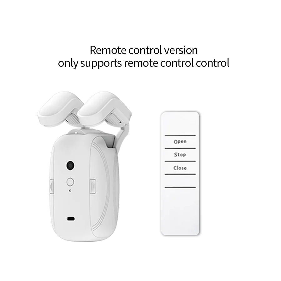 Ouvre-Rideau Intelligent Automatique – Robot Motorisé avec Télécommande pour Rail de Rideaux, Compatible Maison Connectée