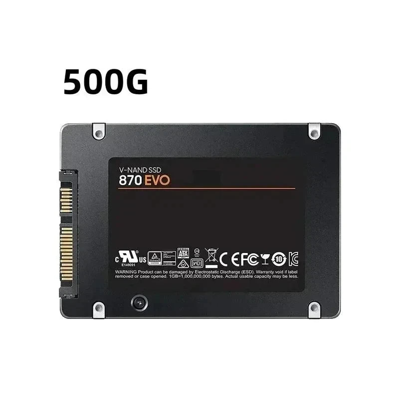 SSD SATA 2,5" Haute Vitesse – 500 Go, 1 To ou 2 To pour PC et ordinateur portable