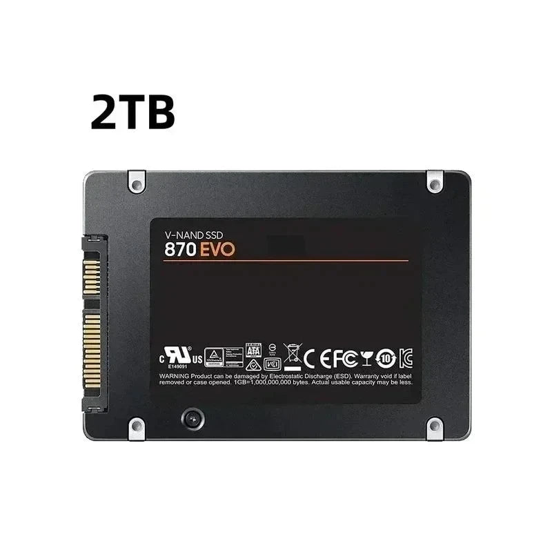 SSD SATA 2,5" Haute Vitesse – 500 Go, 1 To ou 2 To pour PC et ordinateur portable