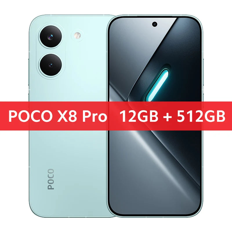 POCO X8 Pro – Smartphone 5G, 6500 mAh, Charge 100 W, Appareil photo 50 MP