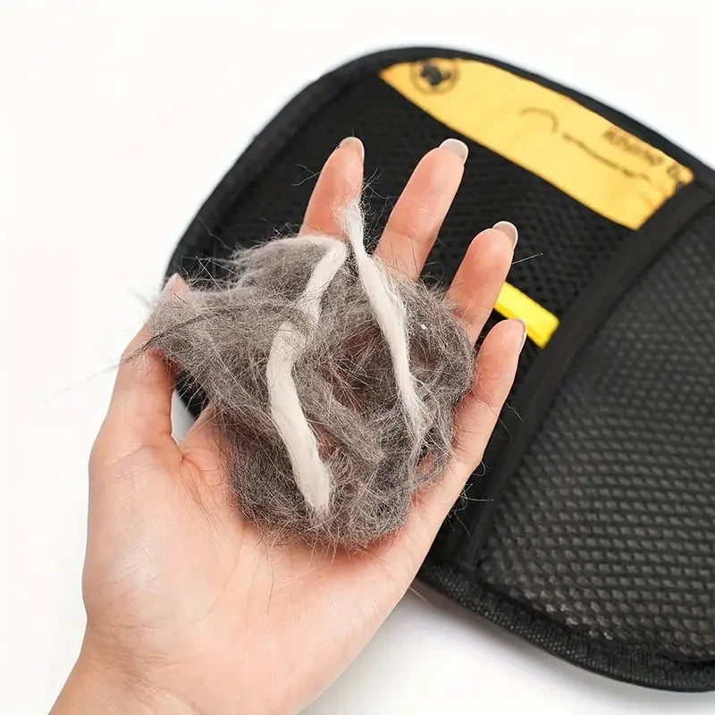 Lot de 2 brosses anti-peluches réutilisables – Élimine les poils d'animaux sur vêtements et meubles