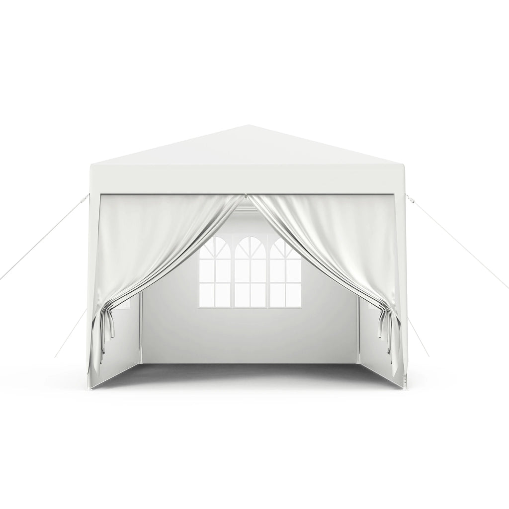 Tente de réception 3x3 / 3x6 / 3x9 m – Pavillon de jardin avec parois amovibles