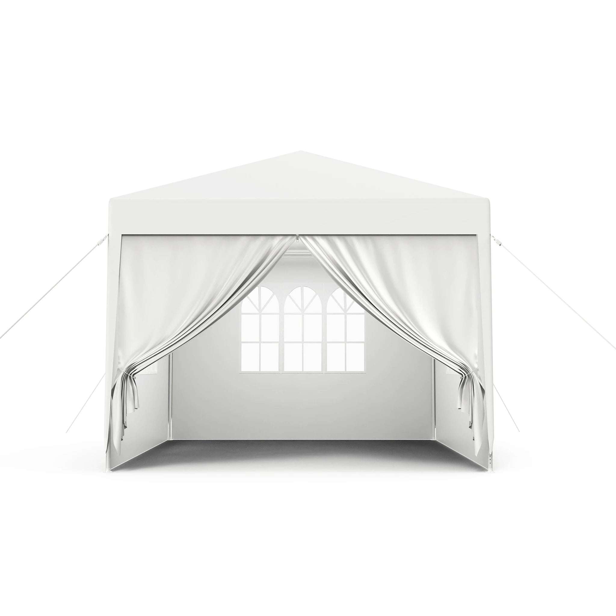 Tente de réception 3x3 / 3x6 / 3x9 m – Pavillon de jardin avec parois amovibles