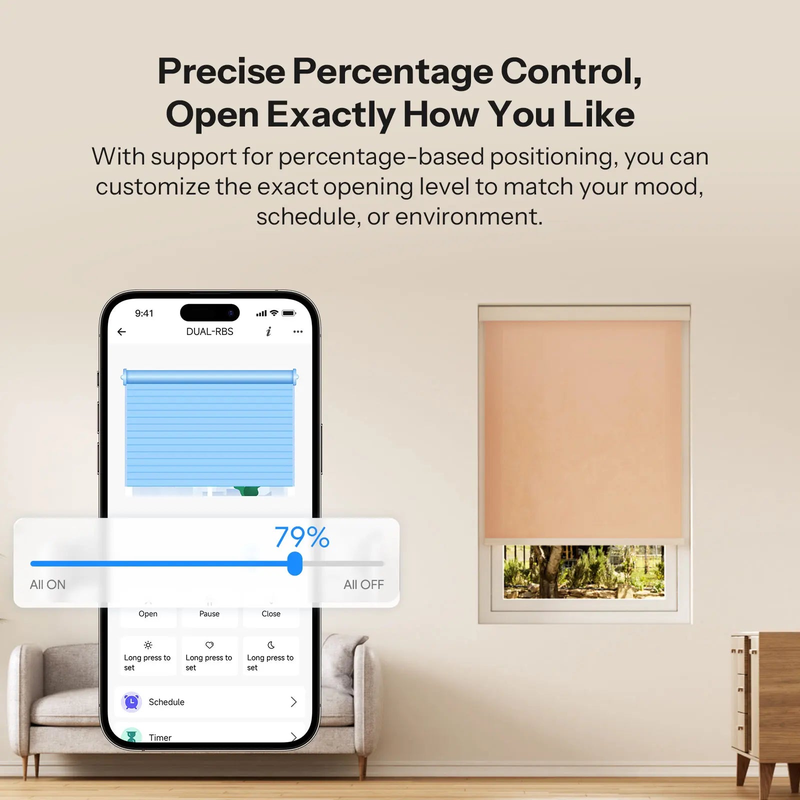 SONOFF MINI-ZBRBS – Interrupteur intelligent Zigbee pour volets roulants