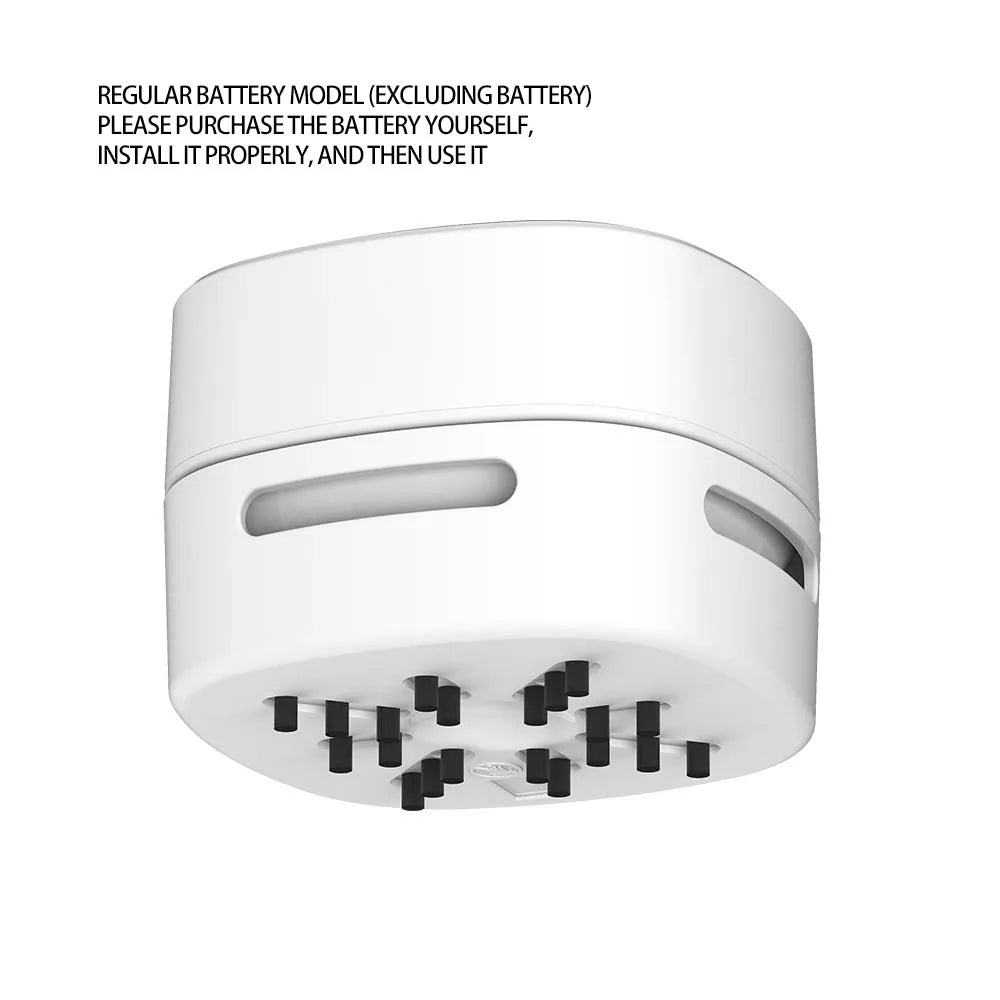 Mini Aspirateur de Bureau Sans Fil – Aspirateur Portable Rechargeable pour Table, Clavier, Poussière, Miettes et Nettoyage de Bureau