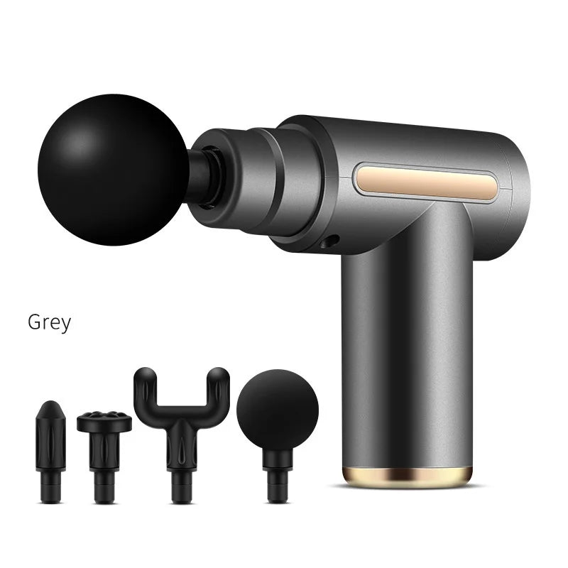 Pistolet de Massage Portable – Massage Musculaire Profond, Relaxation du Cou, du Dos et du Corps, Appareil de Récupération Fitness