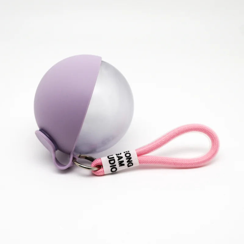Gourde Portable pour Chien et Chat avec Gamelle Intégrée – Distributeur d’Eau Pliable en Silicone et Boîte à Nourriture