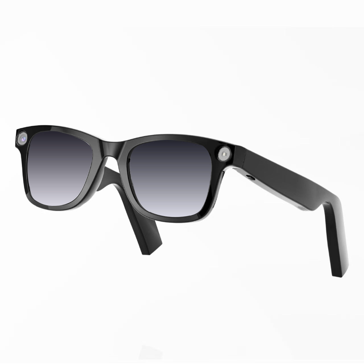 Lunettes Intelligentes avec Caméra IA – Smart Glasses Connectées, Capture Photo/Vidéo et Fonctions Assistées