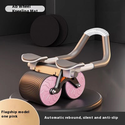 Roue Abdominale à Retour Automatique – Appareil de Musculation pour Abdominaux, Bras et Gainage