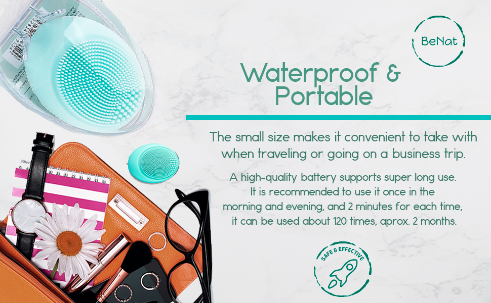 Brosse Électrique de Nettoyage du Visage – Nettoyeur Facial en Silicone, Massage et Soin Quotidien de la Peau