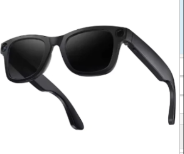 Lunettes Intelligentes avec Caméra IA – Smart Glasses Connectées, Capture Photo/Vidéo et Fonctions Assistées