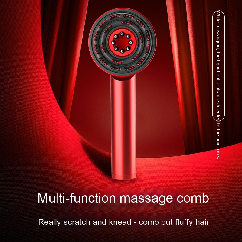 Peigne Masseur du Cuir Chevelu – Brosse de Massage Relaxante pour Soins Capillaires