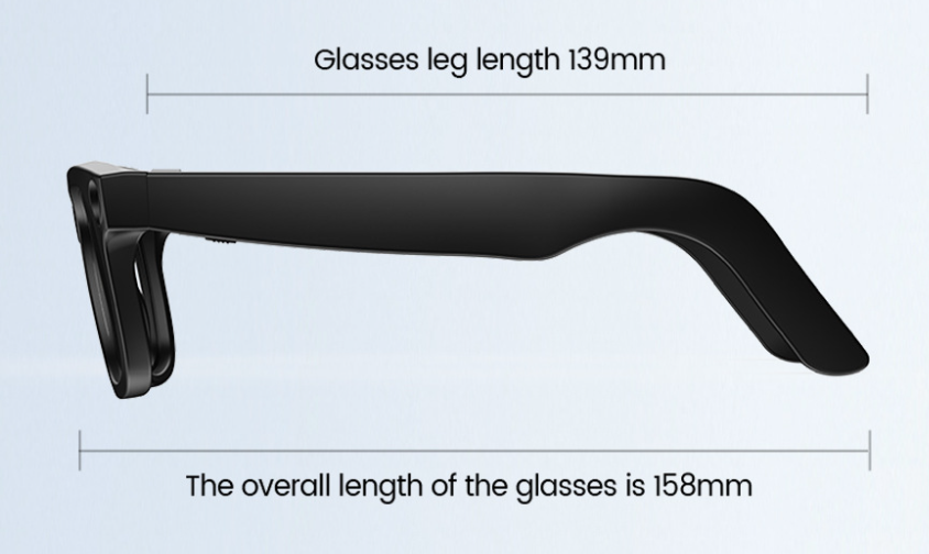 Lunettes Intelligentes avec Caméra IA – Smart Glasses Connectées, Capture Photo/Vidéo et Fonctions Assistées
