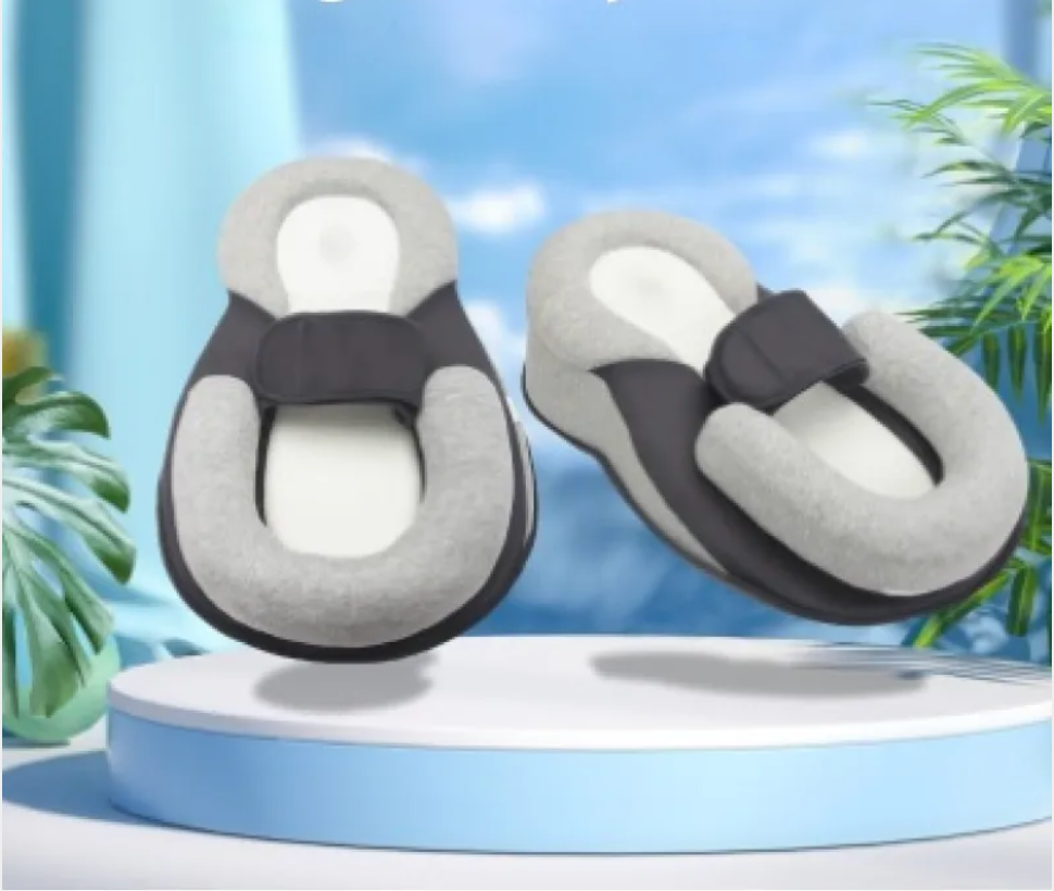 Coussin Anti-Régurgitation pour Bébé – Oreiller Incliné, Doux et Confortable
